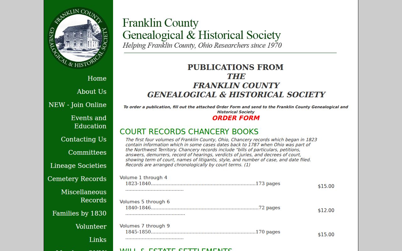 Madison Township neighbors cemetery publication research source